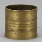 Preview: Becher, ca. H 9 x D 12 cm, Messing;