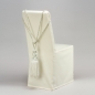 Preview: Raffhalter mit Quaste, L ca. 88 cm, Champagner;