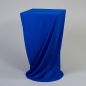 Preview: Husse Stehtisch quadratisch, 60,5 x 60,5 cm, Blau;