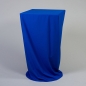 Preview: Husse Stehtisch quadratisch, 60,5 x 60,5 cm, Blau;