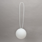Preview: Akku-LED-Leuchte BOLLEKE, D 20 cm, Weiss/Taupe;