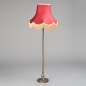 Preview: Stehleuchte, H 170 x D 60 cm, Rot/Gold;