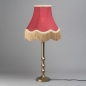 Preview: Stehleuchte, H 170 x D 60 cm, Rot/Gold;