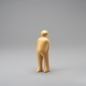 Preview: THE VISITOR S, H 23 cm, Ochre clear;