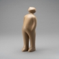 Preview: THE VISITOR M, H 37 cm, Taupe;