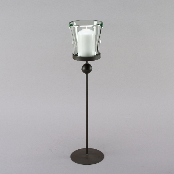 Objektständer Maison, Eisen, H 54 cm, Schwarz;