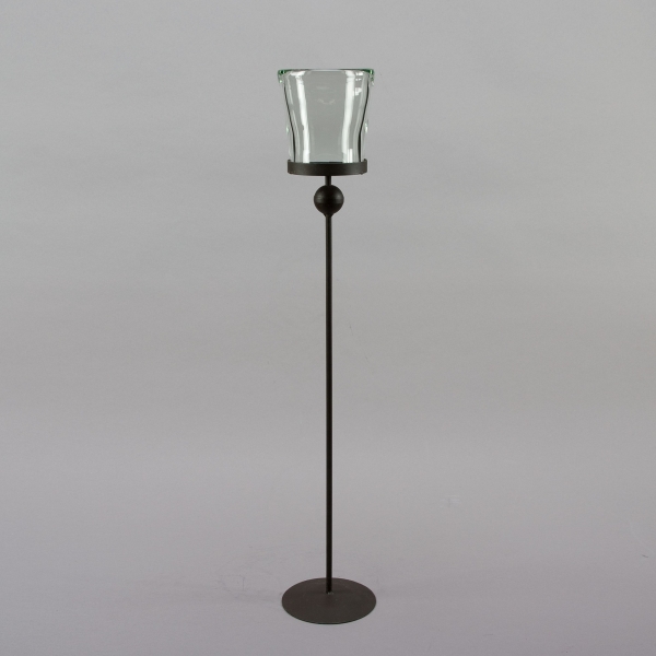 Objektständer Maison, Eisen, H 80 cm, Schwarz;