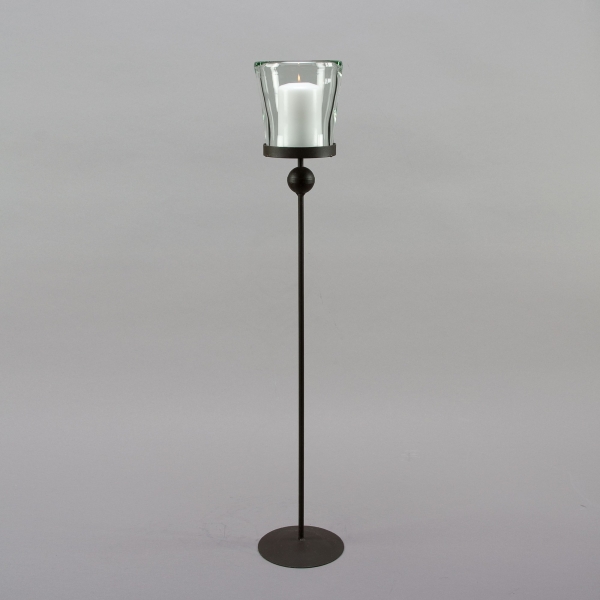 Objektständer Maison, Eisen, H 80 cm, Schwarz;