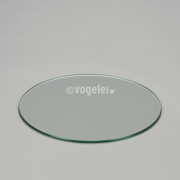 Platzteller, Glas, D 33 cm, Klar
