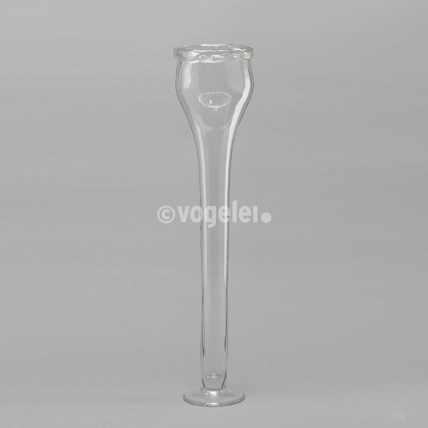 Tulpenvase 80, H 80 cm, Glas, Klar