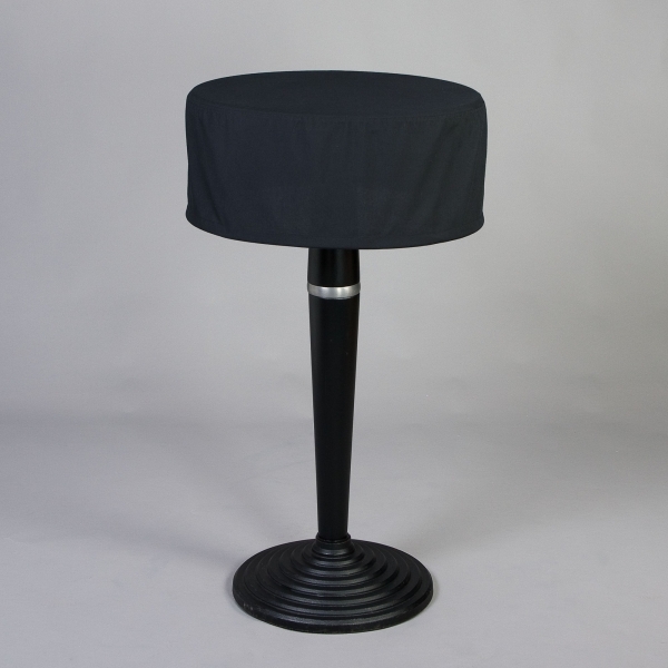 Husse Stehtisch D 60 cm, FTCS, kurz, Schwarz;