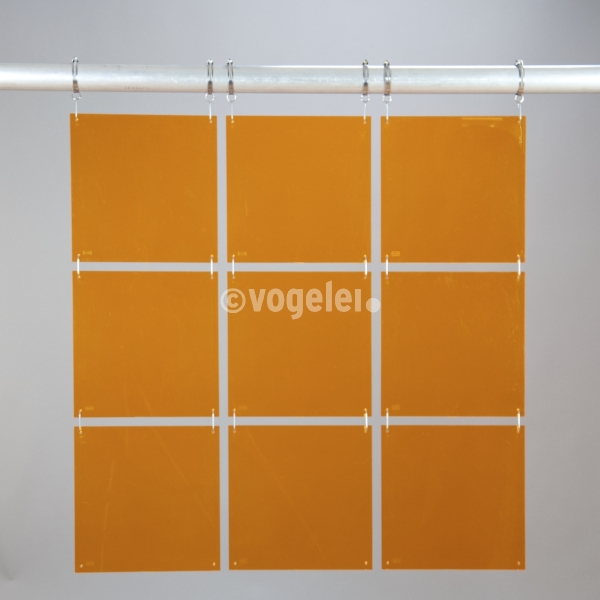 Frame B1, 270 x 270 mm, Orange transparent