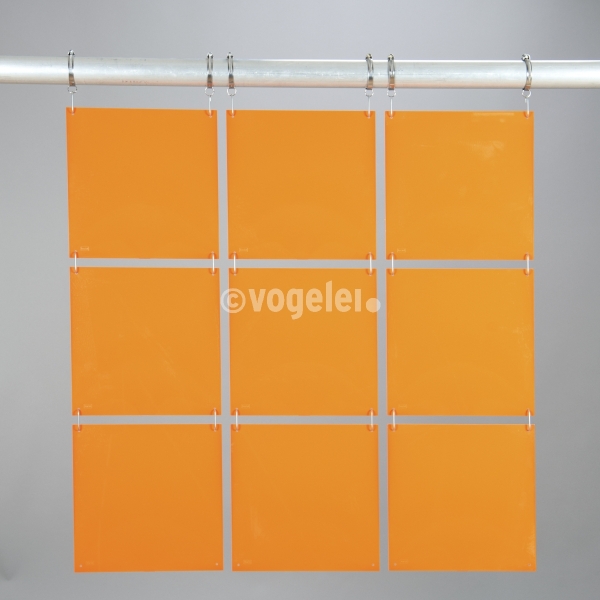 Frame B1, 270 x 270 mm, Orange blickdicht
