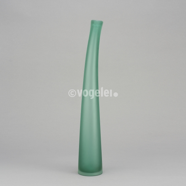 Flaschenvase 56 cm, matt, Tannengrün