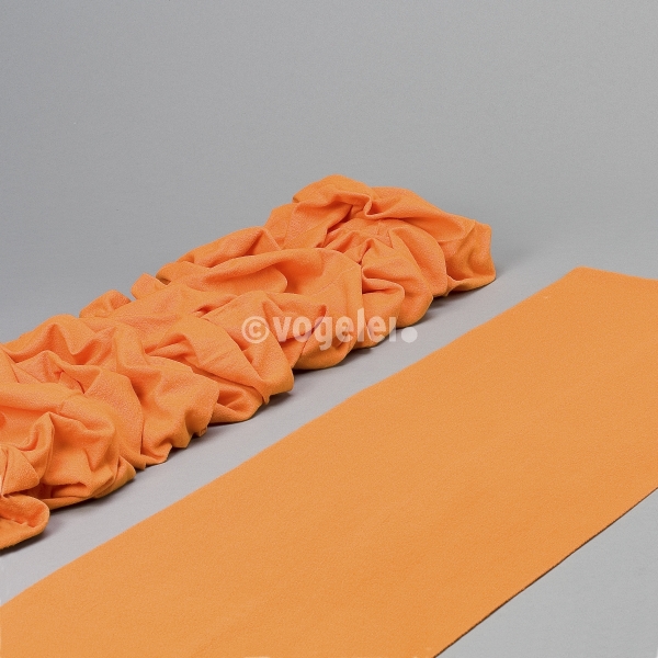 Tischdrapierung, Molton, 300 x 30 cm, Orange