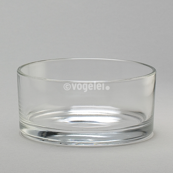 Glasschale rund, D 16 x H 7 cm, klar