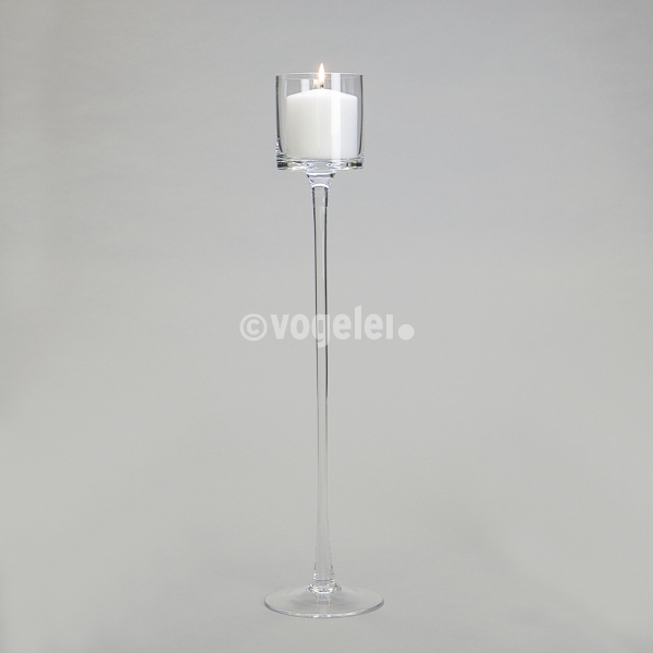 Stielglas Loft mittel, H 60 cm, Klar