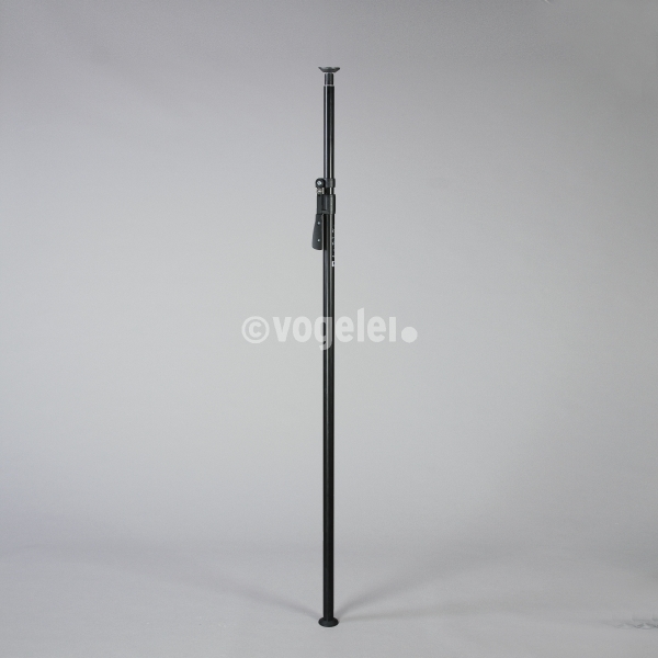 Autopole 2, Alu, 210 - 370 cm, D 45/40 mm, Schwarz