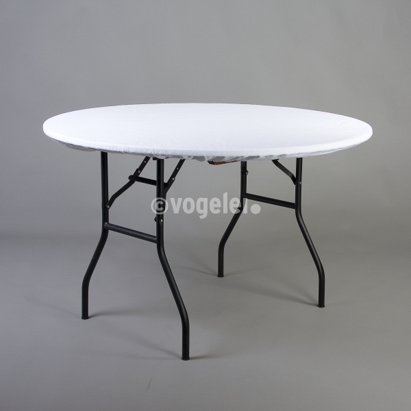 Molton für Tisch rund D 150-200 cm, Weiss