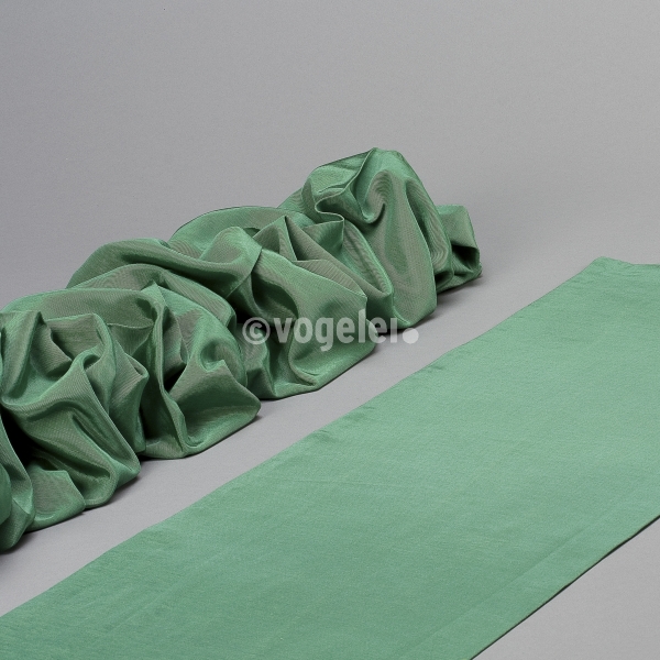 Tischdrapierung, Moiré, 250 x 30 cm, Grün