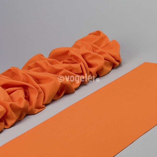 Tischdrapierung, FTCS, 300 x 30 cm, Orange