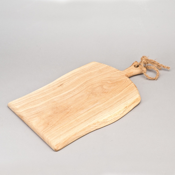 Servierbrett, L 54 x B ca.30 cm, geölt, Eiche;