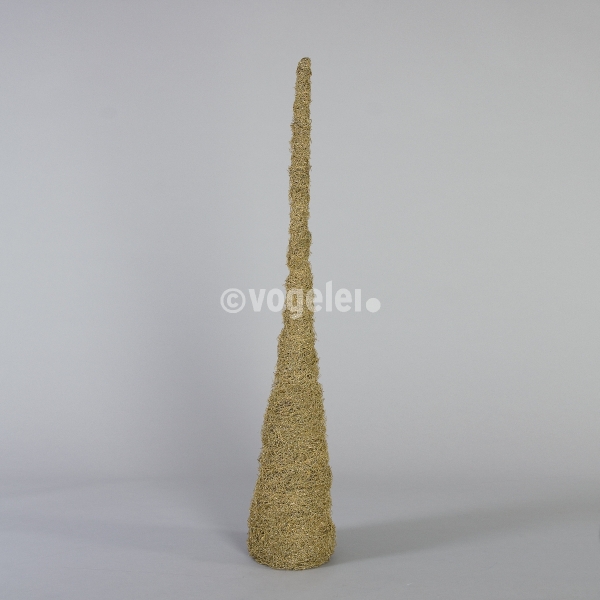 Rebenpyramide, ca. H 140 x Du 25 cm, Gold