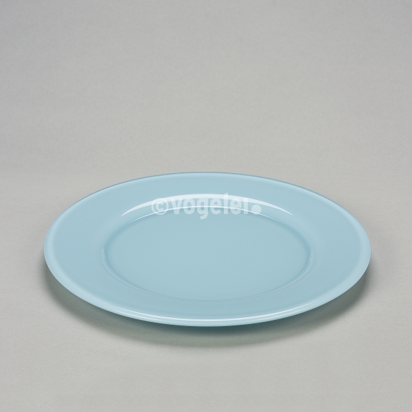 Love Plate XL, Glas, D 36 cm, Sky