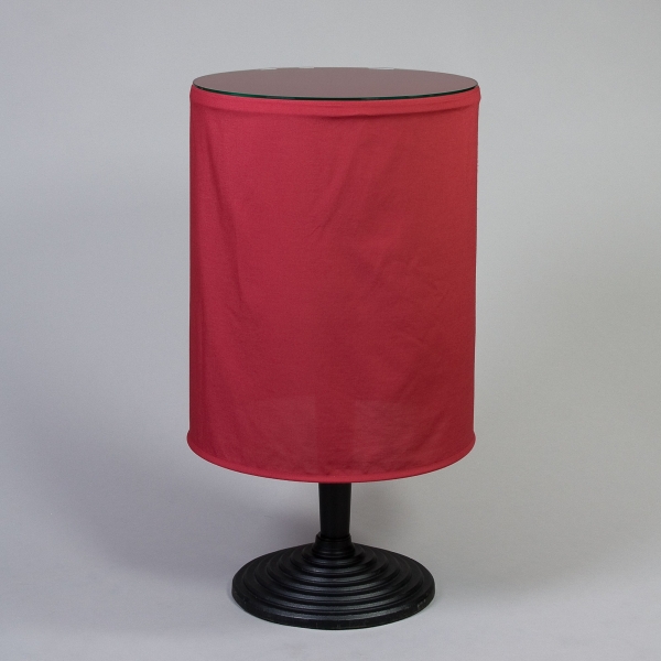 Husse Stehtisch D 60 cm, FTCS, midi, Bordeaux;