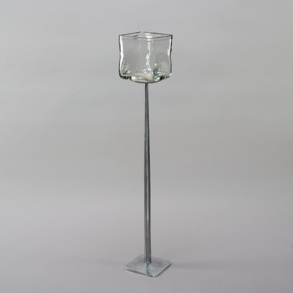 Objektständer Alu groß, H 74 cm, Natur;