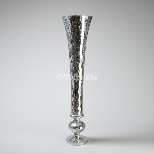 Vase Crazy Cut, H ca. 180 cm, Spiegelmosaik