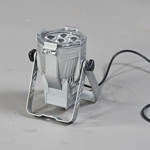 Floorspot LED MINI, Schukostecker, Mattsilber;