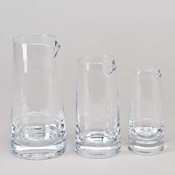 Preview: Karaffe SEMPRE 500 ml, H 18 x D 8,5 cm, Glas, Klar;