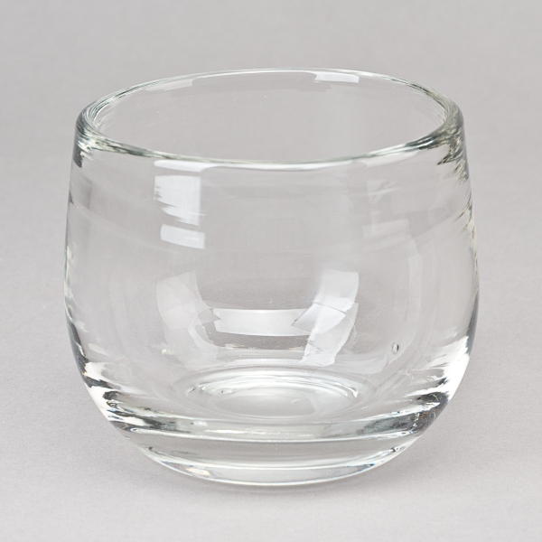 Vase/Windlicht S, rd, H 11 x D 13 cm, Glas, Klar;