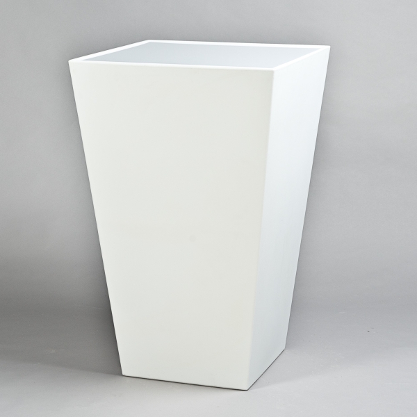 Hochtisch LOFT, konisch, 70 x 70 x H 110 cm, Weiss;