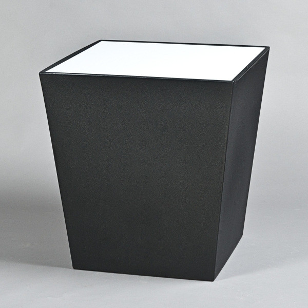 Tisch LOFT, konisch, 70 x 70 x H 75 cm, Schwarz;