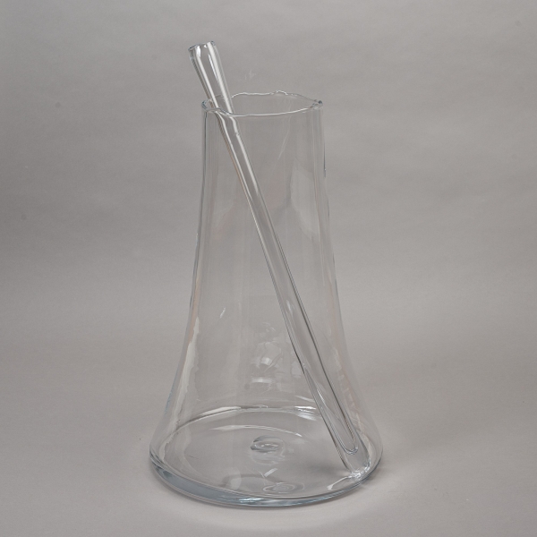 Phiole SIDONIA L, ca. L 80 x D 4 cm, Glas, Klar;