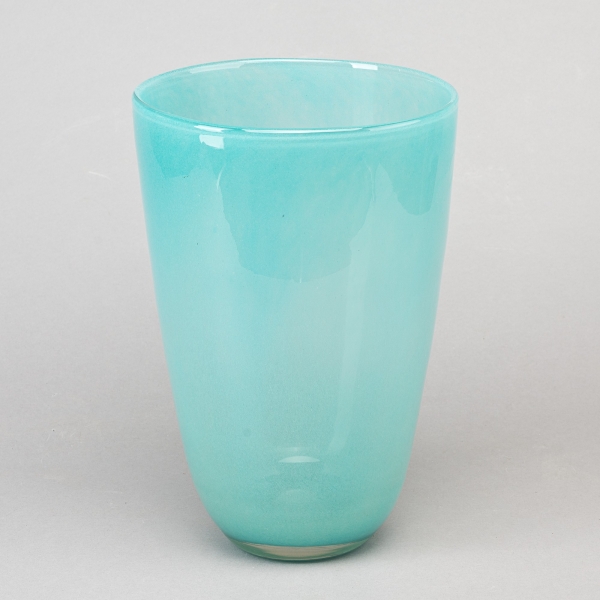 Flowervase, H 32 x D 22 cm, konisch, Jade;