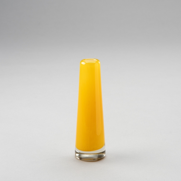 Vase SOLIFLEUR, H 15 x D 5,5 cm, Ochre;