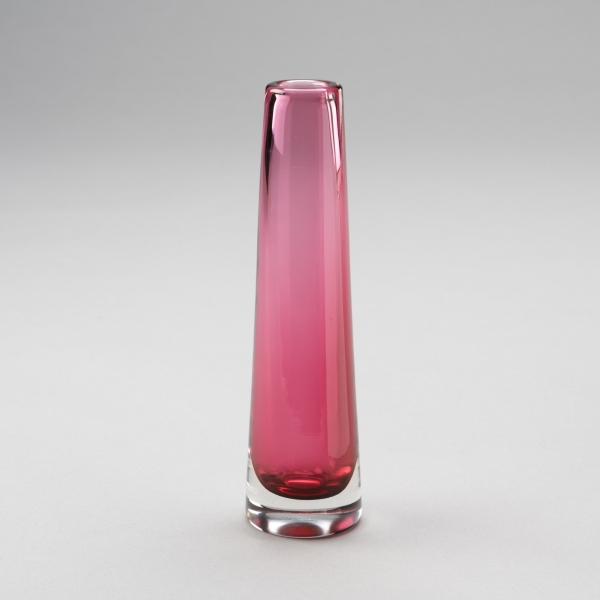 Vase SOLIFEUR, H 21 x D 5,5 cm, Fuchsia;