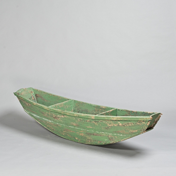 Boot, L 178 x B 44 x H 35 cm, Holz, Rough Green;