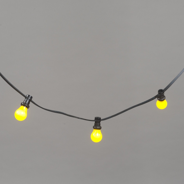 Farbige LED-Glühbirne, 5 Watt, D60, Gelb;