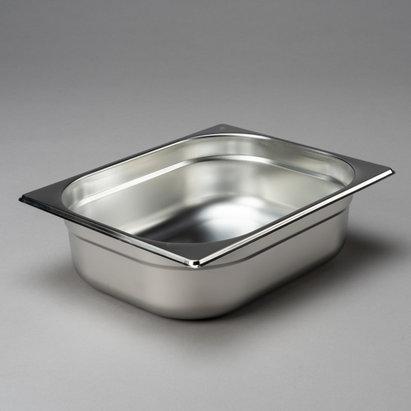 GN Behälter 1/2, 6,5 L, H 10 cm, Silber;