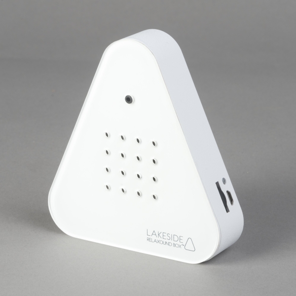 Lakesidebox WHITE, Relaxing Nature Sound, Weiss;