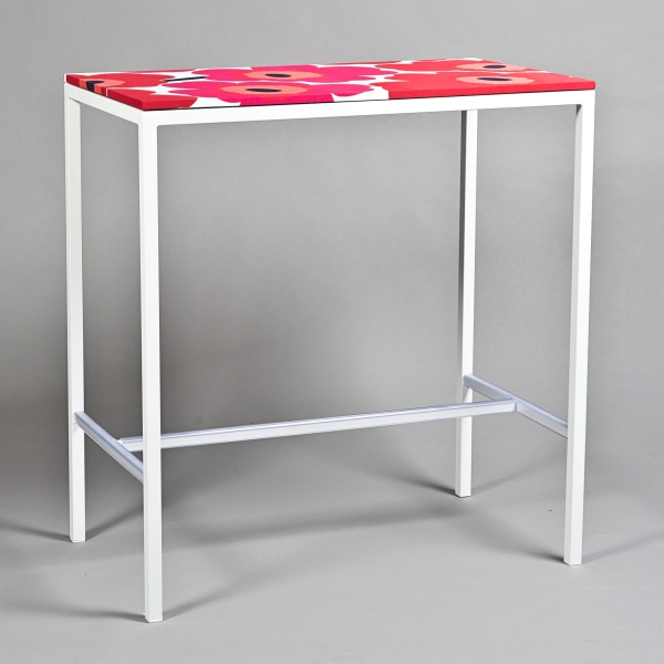 Preview: Hochtisch "Seaside", 105 x 60  x H 110 cm, Weiss;