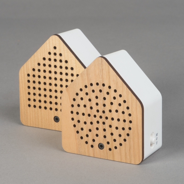 Zirpybox, Eiche/Weiss;