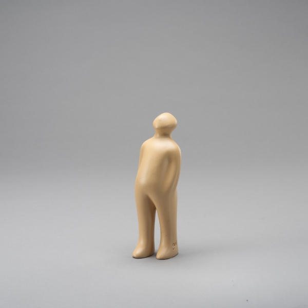 THE VISITOR S, H 23 cm, Clay;