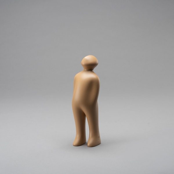 THE VISITOR S, H 23 cm, Taupe;
