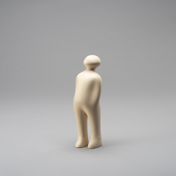 THE VISITOR S, H 23 cm, Dune;