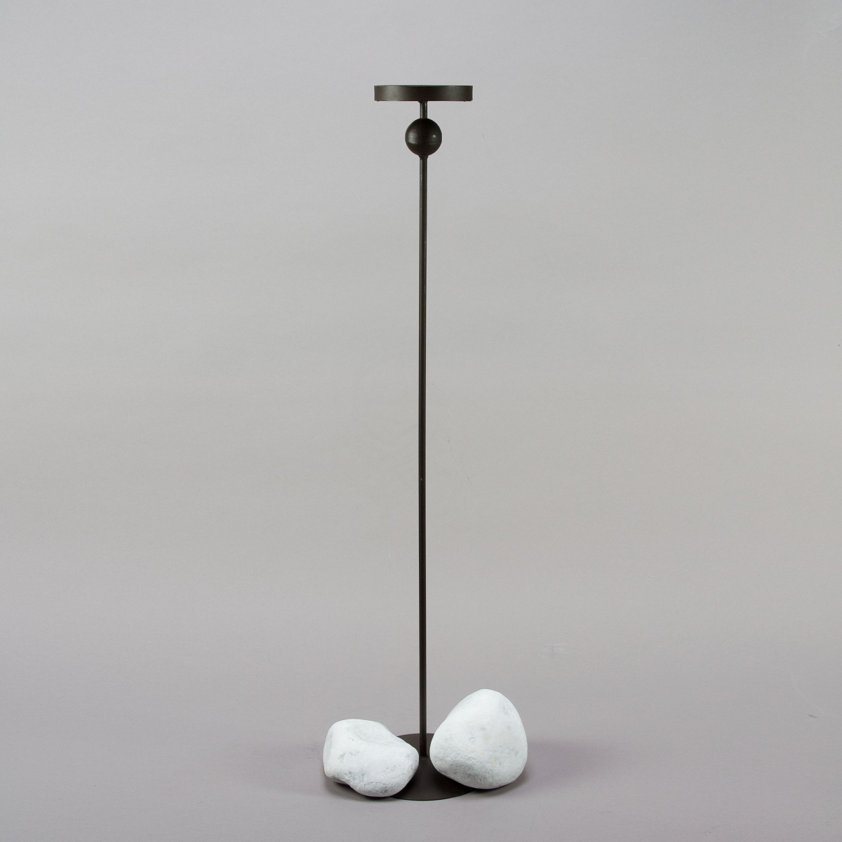 Objektständer Maison, Eisen, H 100 cm, Schwarz;